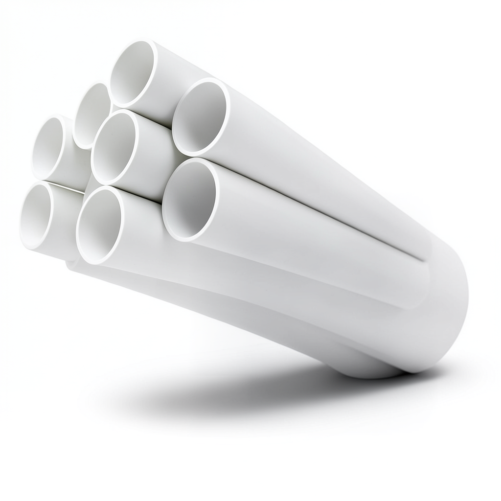 UPVC Pipes ¾ Inch Size 1.57 mm Thickness 17.2 Bar Pressure White