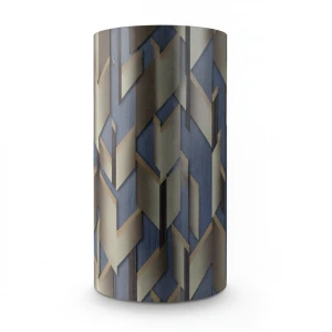 German Geometric Wallpaper 10m x 0.53m Brown, Model 10145-30