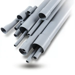 مواسير UPVC DB 120 مقاس 2 إنش سمك 1.96 مم لون رمادي