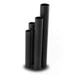 HDPE Pipes 16 Bar Pressure 400 mm Diameter 54.7 mm Thickness Black