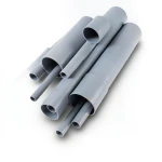 UPVC Pipes DB 120 5 Inch Size 4.85 mm Thickness Gray