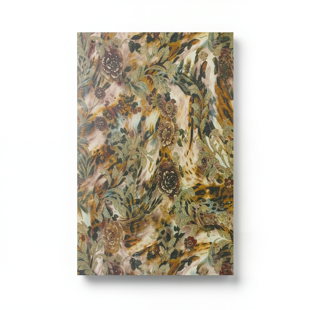 Multi-colored Italian Wallpaper Patterned Design 10 m x 0.70 m, Model 13042