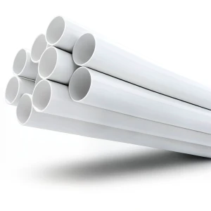 UPVC Pipes 21.7 Bar Pressure ½ Inch Size 1.57 mm Thickness White