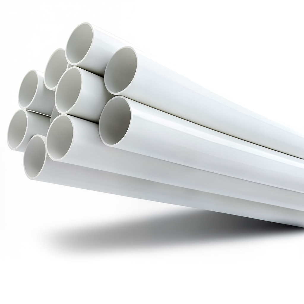 UPVC Pipes Pressure 21.7 Bar Size 2 Inch Thickness 4.47 mm White