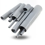 مواسير UPVC DB 60 مقاس 5 إنش سمك 3.86 مم لون رمادي
