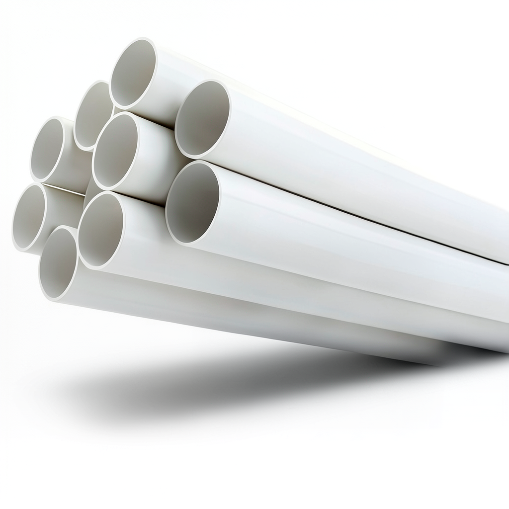 UPVC Pipes Nominal Pressure 21.7 Bar Size 4 Inch Thickness 8.46 mm White
