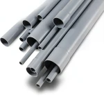مواسير UPVC DB 120 مقاس 1 إنش سمك 1.52 مم لون رمادي