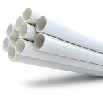 UPVC Pipes 6 Inch Size 21.7 Bar Pressure 12.47 mm Thickness White