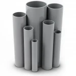 UPVC Pipes Modern Technology Nominal Pressure 4 Bar Outside Diameter 400 mm Thickness 7.9 mm Gray Colour