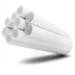 UPVC Pipes ¾ Inch Size 1.57 mm Thickness 17.2 Bar Pressure White