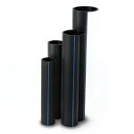 HDPE Pipes SDR 22 Outside Diameter 90 mm Thickness 4.1 mm Black