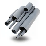 مواسير UPVC DB 120 مقاس 2 إنش سمك 1.96 مم لون رمادي