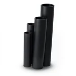 HDPE Pipes SDR 33 Outside Diameter 450 mm Thickness 13.8 mm Black