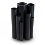 UPVC Pipes Nominal Pressure 2.5 Bar Outside Diameter 225 mm Thickness 1.8 mm Black