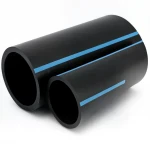مواسير HDPE الوطني لشبكات المياه  ضغط 6 بار قطر خارجي 315 مم سمك 7.7 مم لون اسود