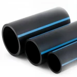 مواسير HDPE الوطني لشبكات المياه ذات الضغط العالي  ضغط 16  بار قطر خارجي 315 مم سمك 23.4 مم لون اسود