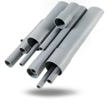 UPVC Pipes DB 120 5 Inch Size 4.85 mm Thickness Gray
