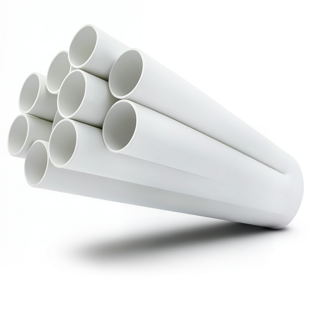 UPVC Pipes Nominal Pressure 21.7 Bar Size 1 Inch Thickness 2.46 mm White