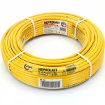 أنابيب HDPE  نيبروبلاست PE 100 ضغط 20 بار قطر خارجي 40 مم سمك 4.5 مم لون أصفر 