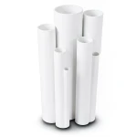 مواسير UPVC جدول 40 مقاس ¾ إنش سمك 2.9 مم لون أبيض