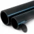 مواسير HDPE الوطني لشبكات المياه  ضغط 6 بار قطر خارجي 200 مم سمك 4.9 مم لون اسود