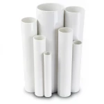 مواسير UPVC جدول 40 مقاس 1 إنش سمك 3.4 مم لون أبيض