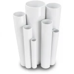 مواسير UPVC جدول 40 مقاس ½ إنش سمك 2.8 مم لون أبيض