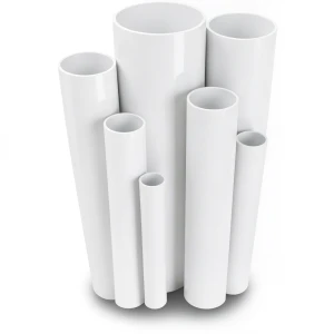 UPVC Pipes Schedule 40 ½ inch Thickness 2.8 mm White