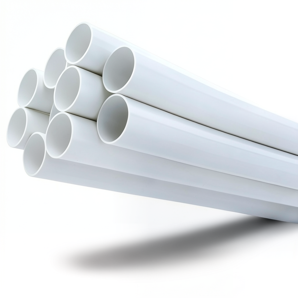 UPVC Pipes Pressure 21.7 Bar Size 2 Inch Thickness 4.47 mm White