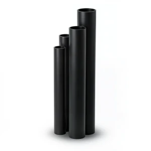 مواسير HDPE SDR 33 قطر خارجي 630 مم سمك 19.3 مم لون أسود
