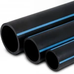 مواسير HDPE الوطني لشبكات المياه  ضغط 6 بار قطر خارجي 315 مم سمك 7.7 مم لون اسود