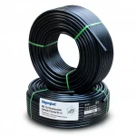 أنابيب HDPE نيبروبلاست PE 100 ضغط 20 بار قطر خارجي 50 مم سمك 5.6 مم لون اسود