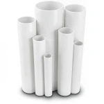 مواسير UPVC جدول 40 مقاس ½ 1 إنش سمك 3.7 مم لون أبيض