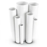 مواسير UPVC جدول 80 مقاس ½ إنش سمك 3.7 مم لون أبيض