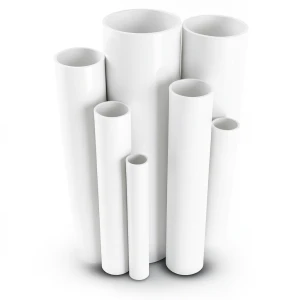 UPVC Pipes Schedule 80 Size ½ inch Thickness 3.7 mm White