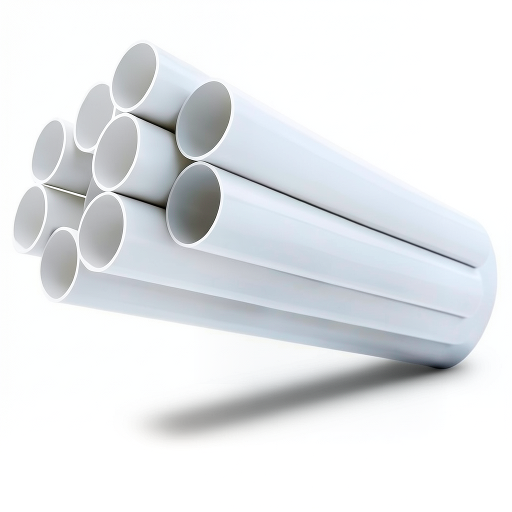 UPVC Pipes ¾ Inch Size 1.57 mm Thickness 17.2 Bar Pressure White