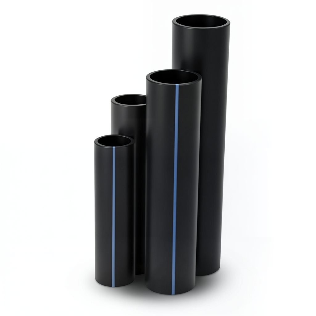 أنابيب HDPE SDR 22 قطر خارجي 63 مم سمك 2.9 مم لون أسود