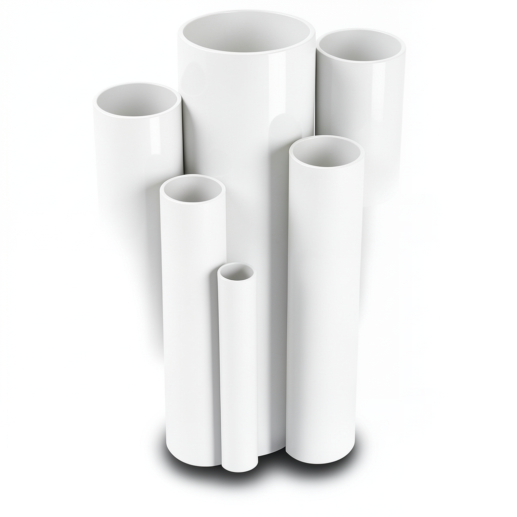 UPVC Pipes Pressure 16 Bar Outside Diameter 225 mm Thickness 16.7 mm White