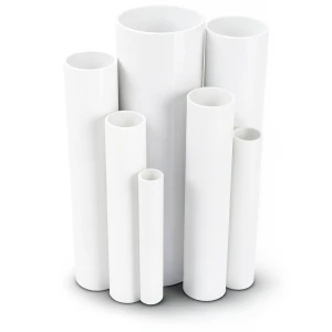 مواسير UPVC جدول 80 مقاس ½ إنش سمك 3.7 مم لون أبيض