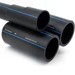 SPS HDPE Pipes PE 80 Pressure 5 Bar Outside Diameter 180 mm Thickness 6.9 mm Black | Saudi Pipes Systems (SPS)