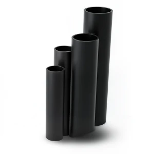 مواسير HDPE ضغط 16 بار قطر خارجي 315 مم سمك 43.1 مم لون أسود