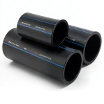 SPS HDPE Pipes PE 80 Pressure 5 Bar Outside Diameter 180 mm Thickness 6.9 mm Black | Saudi Pipes Systems (SPS)