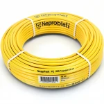 Neproplast HDPE Pipes PE 100 Pressure 20 Bar Outside Diameter 50 mm Thickness 5.6 mm Color Yellow