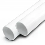 مواسير UPVC الوطني ضغط 20 بار  قطر خارجي 110 مم سمك 8.1 مم لون أبيض