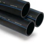 SPS HDPE Pipe PE 80 Pressure 8 Bar Outside Diameter 180 mm Thickness 10.7 mm Black | Saudi Pipes Systems (SPS)