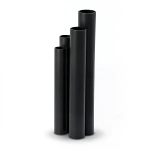 أنابيب HDPE SDR 22 قطر خارجي 140 مم سمك 6.4 مم لون أسود