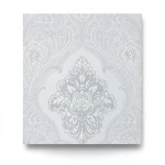 Italian Wall Decoration 10m x 1.06m Light Grey, Model 83413