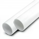 انابيب بلاستيك UPVC الوطني ضغط 11 بار  مقاس 1/4 1 إنش سمك 1.6 مم لون أبيض