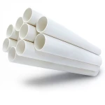 مواسير UPVC مقاس 1 إنش ضغط 17.2 بار سمك 1.96 مم لون أبيض