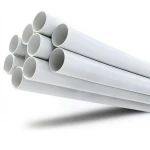 UPVC Pipes Nominal Pressure 17.2 Bar Size 1 ¼ inch Thickness 2.49 mm White